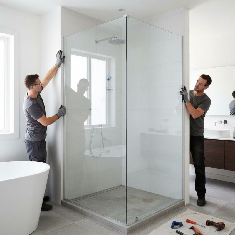 Glass Shower Door Installation in Denver, CO
